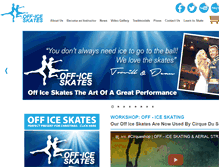 Tablet Screenshot of off-iceskates.com